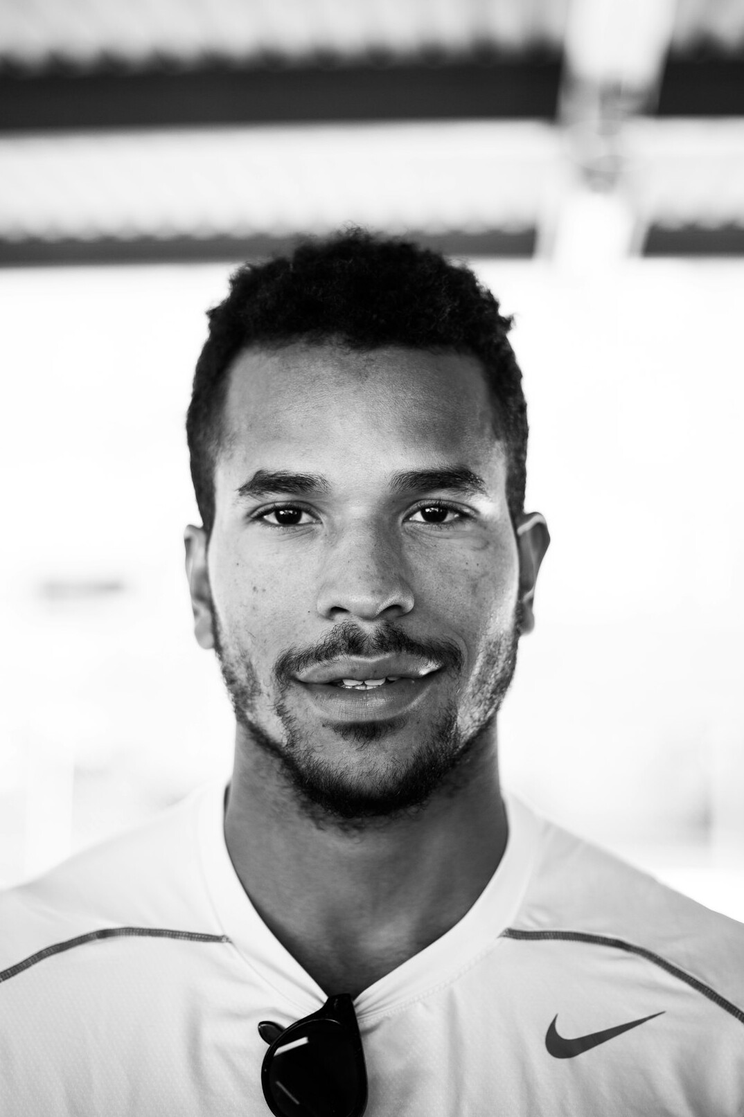 football player portrait