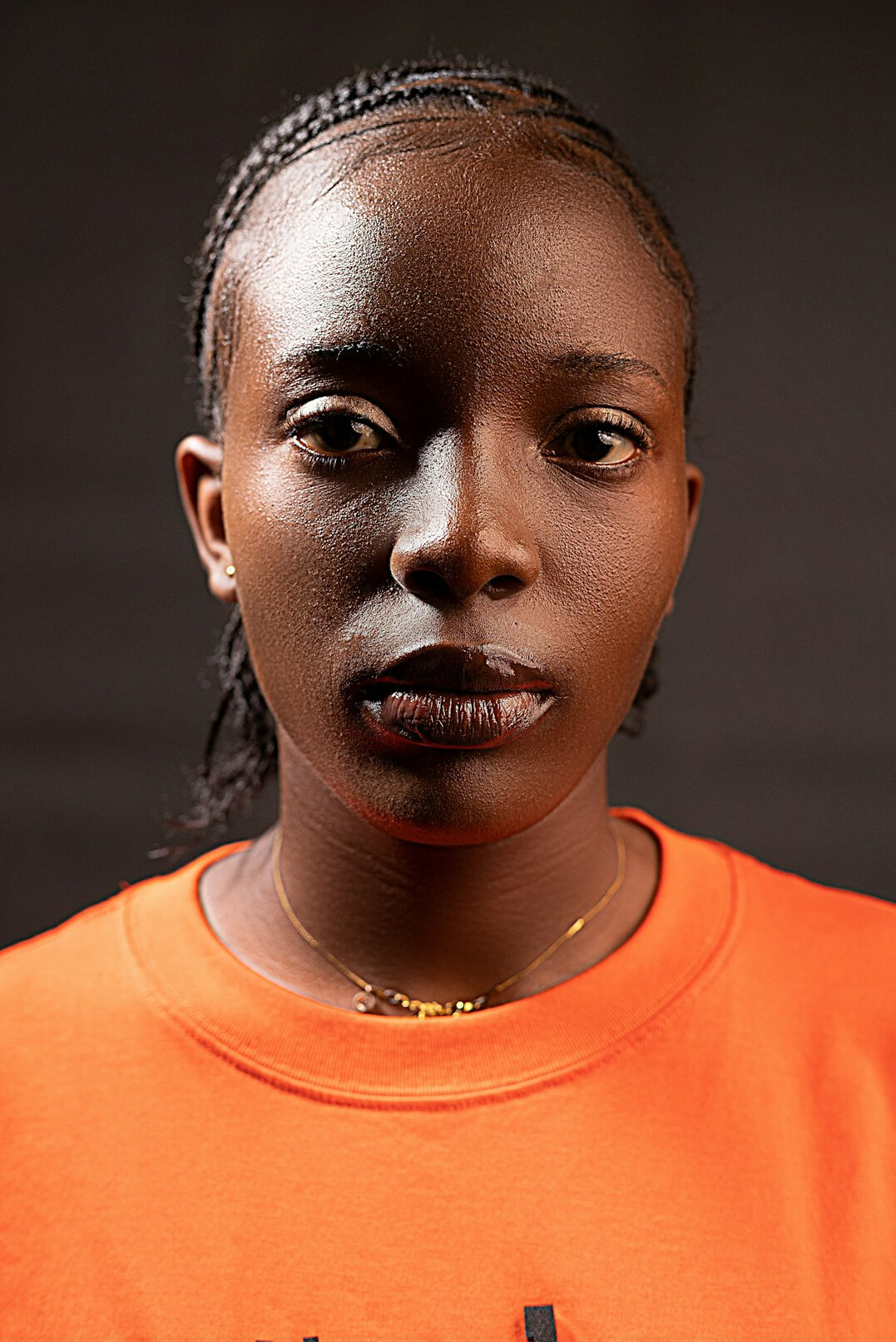 Portrait of a Danish female journalist and editor