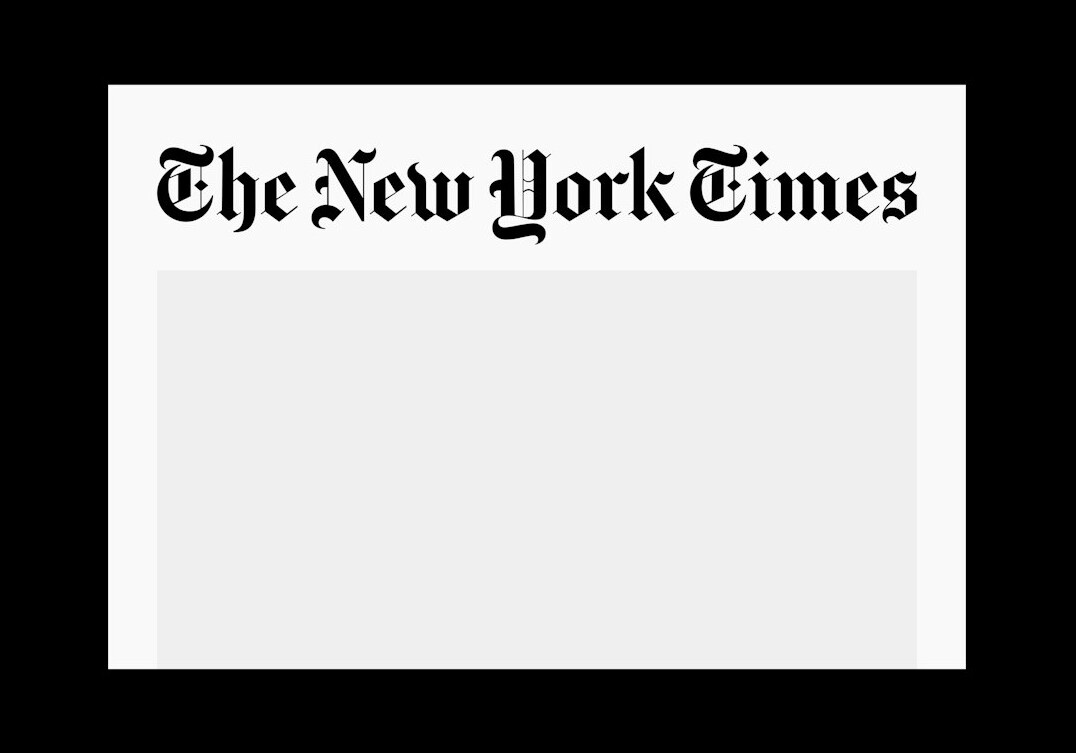 newspaper headline